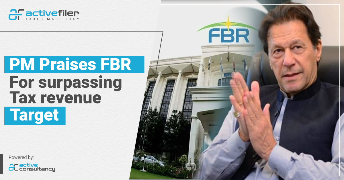 PM praises FBR for Surpassing Tax revenue Target
